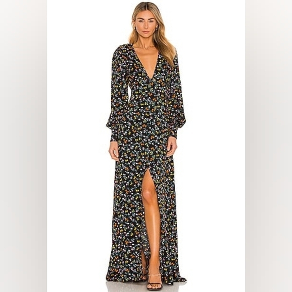 AFRM Dresses & Skirts - AFRM Shiloh Maxi Dress in Daisy Ditsy